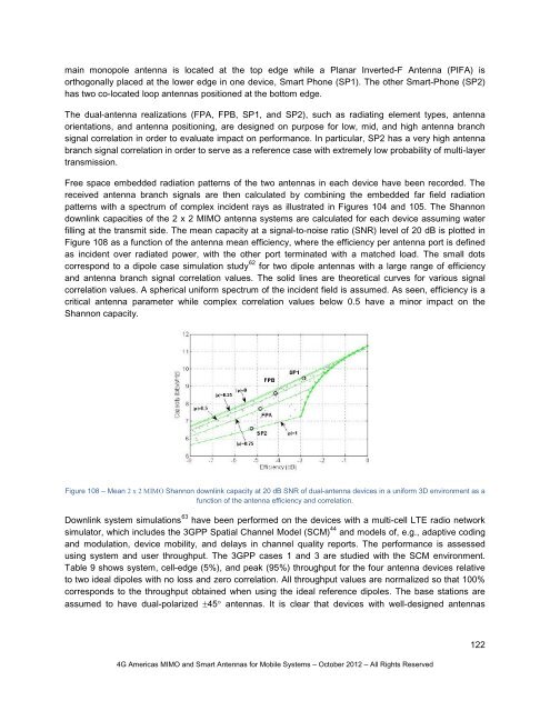 MIMO and Smart Antennas for Mobile Broadband ... - 4G Americas