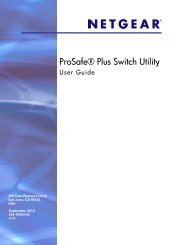 ProSafe Unmanaged Plus Switch Configuration Utility ... - netgear