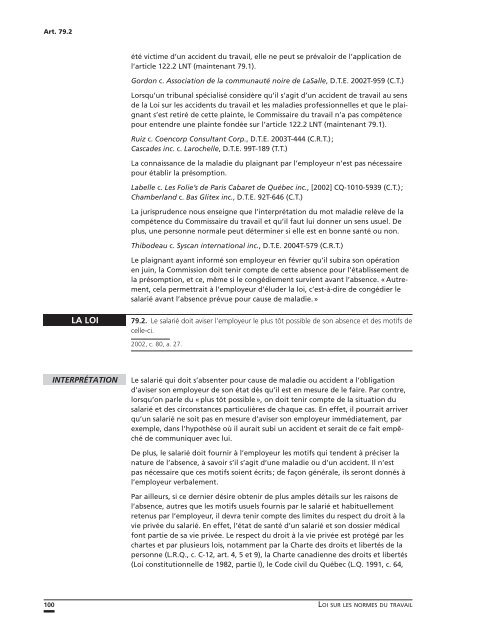 InterprÃ©tation et jurisprudence - BibliothÃ¨que