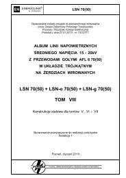 + LSN-o 70(50) - Polskie Towarzystwo PrzesyÅu i RozdziaÅu Energii ...