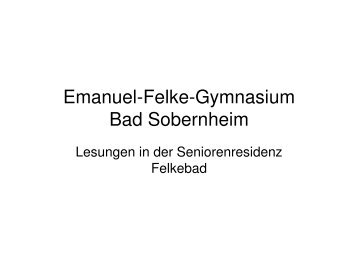 EFG Goes Social - Präsentation.pdf - Emanuel-Felke-Gymnasium