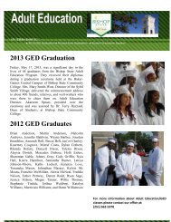 2013 GED Graduation 2012 GED Graduates - Bishop State ...