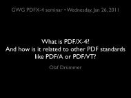 What is PDF/X-4? And how is it related to other PDF standards like ...