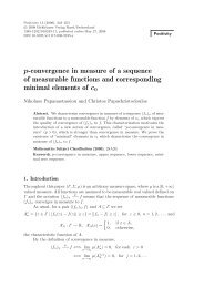 p-convergence in measure of a sequence of measurable ... - Springer