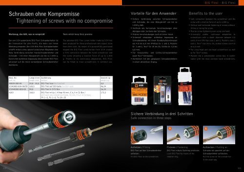 Handschraubendreher hand screwdrivers - USH - Bis and Tools