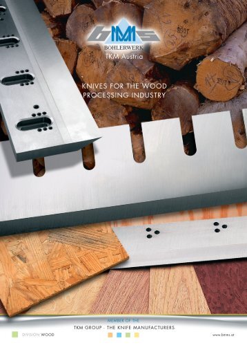 knives for the wood processing industry - TKM Austria GmbH