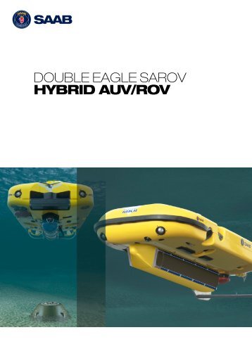 DOUBLE EAGLE SAROV HYBRID AUV/ROV - Seaeye