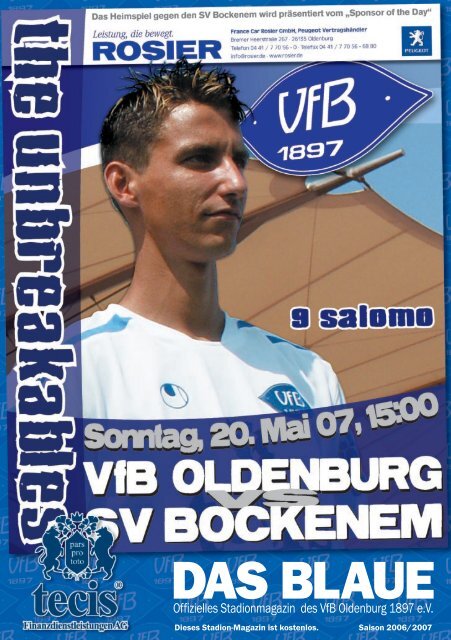 SV Bockenem - VfB Oldenburg