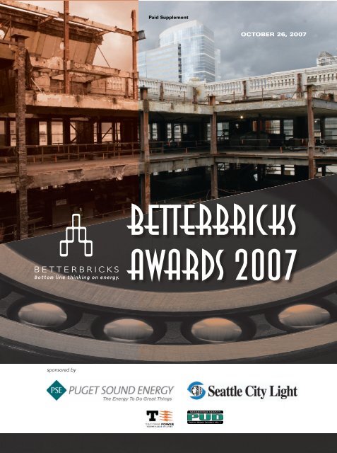 2007 BetterBricks Awards