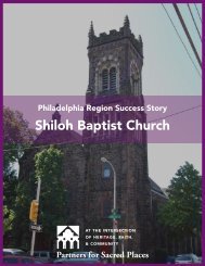 Shiloh Baptist Church - Partners for Sacred Places