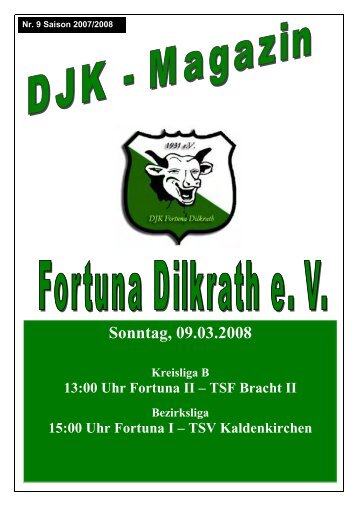 Sonntag, 09.03.2008 - Fortuna Dilkrath