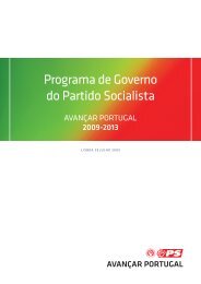 Programa de Governo do PS - Sapo