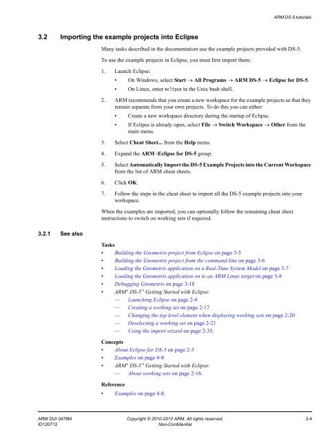 ARM DS-5 Getting Started with DS-5 - ARM Information Center