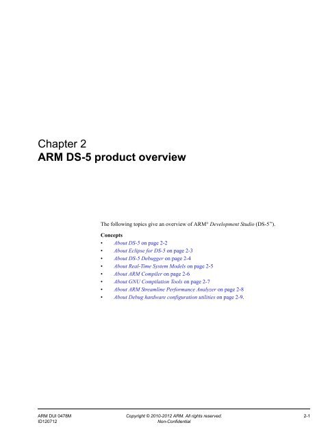 ARM DS-5 Getting Started with DS-5 - ARM Information Center