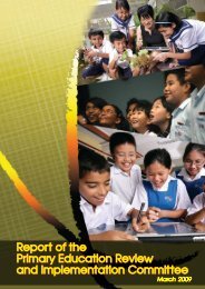 Report of the Primary Education Review and Implementation - Login