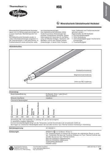 Datenblatt HSQ - HENNLICH GmbH & Co KG