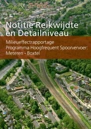 Notitie Reikwijdte en Detailniveau - ProRail