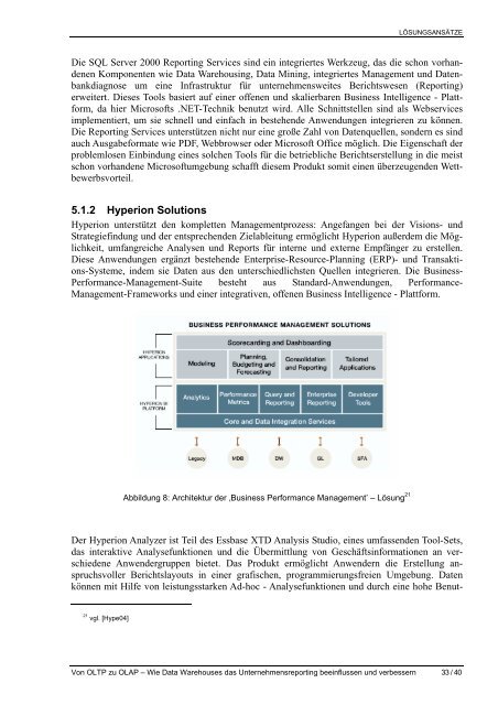 Von OLTP zu OLAP â Wie Data Warehouses das ... - WWI 01 B