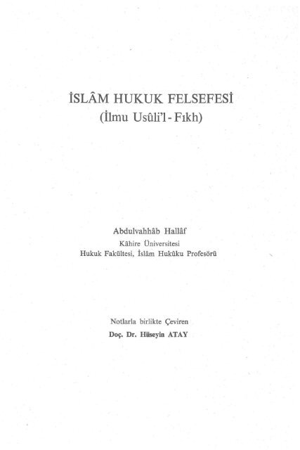 PDF Dosyası - Ankara Üniversitesi Kitaplar Veritabanı