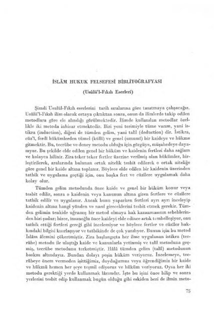 PDF Dosyası - Ankara Üniversitesi Kitaplar Veritabanı