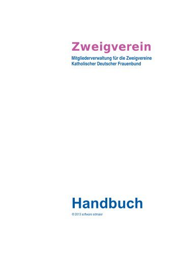 Handbuch - software edmaier