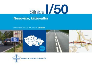 Silnice I/50 Nesovice, kÅiÅ¾ovatka - ÅeditelstvÃ­ silnic a dÃ¡lnic