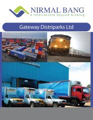Gateway Distriparks Ltd - The Smart Investor