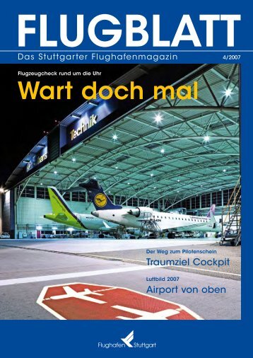 Ausgabe 4/07 - Flughafen Stuttgart