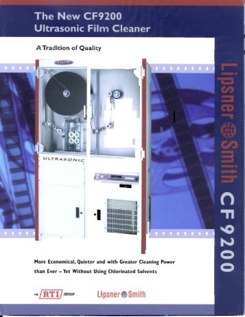 Lipsner-Smith CF-9200 Sales Brochure - RTI