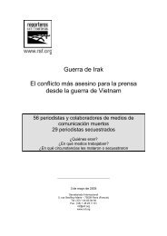 Guerra de Irak El conflicto mÃ¡s asesino para la prensa ... - Nodo 50