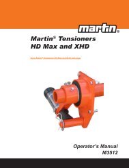 Operator Manual - M3512 - Martin Engineering