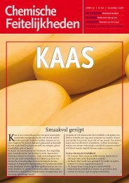 kaas - Chemische Feitelijkheden