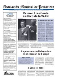 confluencia - World Association of Newspapers