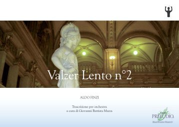 Valzer lento nÂ°2 - Prewiev PDF [300KB] - Preludio Music