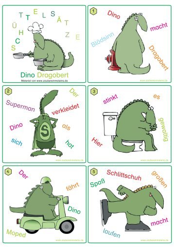 Dino Dragobert S C H Ü T T E L S Ä T Z E - Zaubereinmaleins