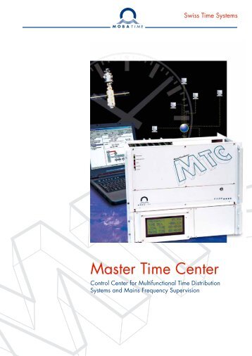 Master Time Center - MOBATIME Swiss Time Systems