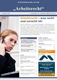 Arbeitsrecht - was recht und unrecht ist! - Unternehmer.de