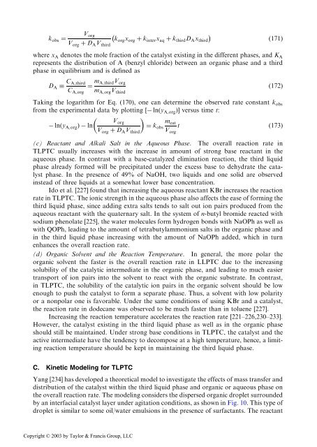 11. Interfacial Mechanism and Kinetics of Phase-Transfer Catalysis