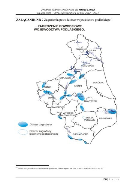 program ochrony środowiska dla miasta łomża na lata 2008 – 2011