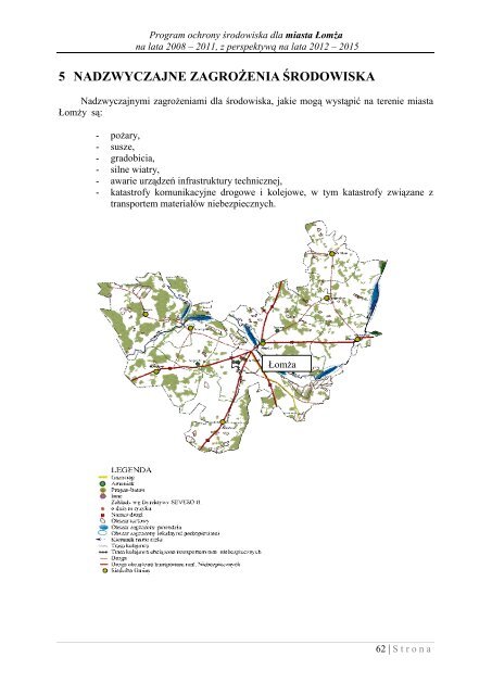 program ochrony środowiska dla miasta łomża na lata 2008 – 2011
