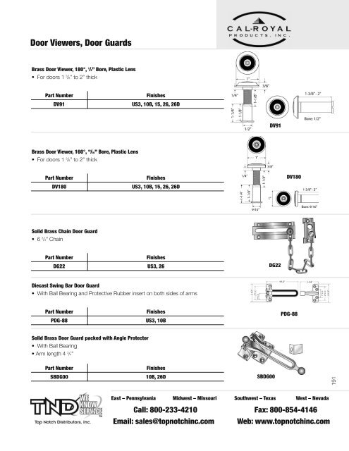 Residential - Top Notch Distributors, Inc.