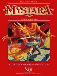 Mystara - Vaults of Pandius