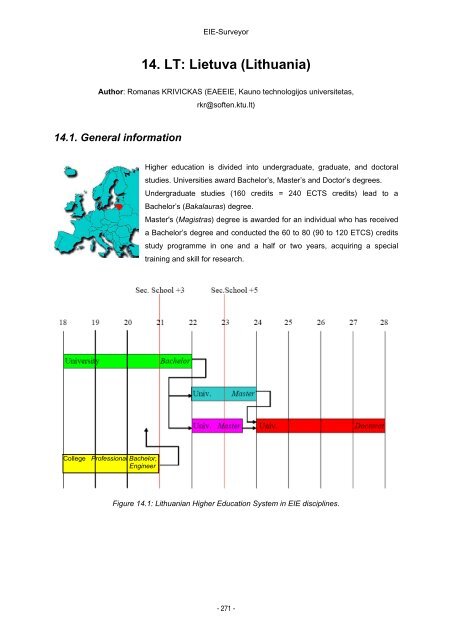 Implementation in Europe in Electrical and ... - tuning project