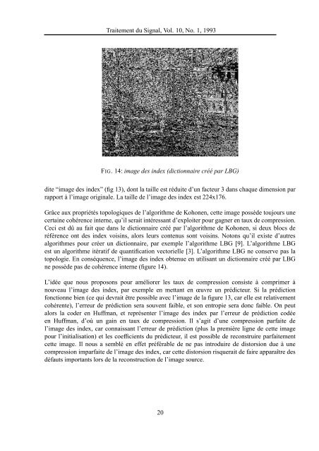 Traitement du Signal, Vol. 10, No. 1, 1993 UNE NOUVELLE ...