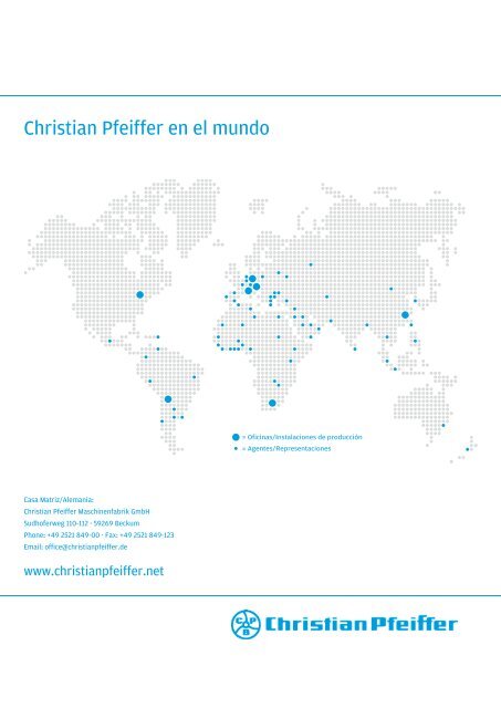 Damos soluciones de molienda en todo el mundo. - Christian Pfeiffer