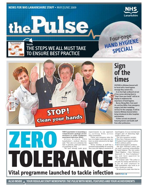 The Pulse May / June 2009 - NHS Lanarkshire