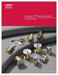 Access 3â¢ Key Systems - Corbin Russwin