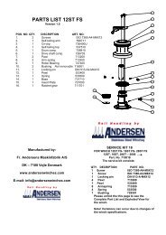 Service Kit 18 - Ronstan