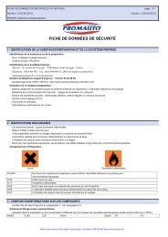 Fiche SecuritÃ© - Promauto.com