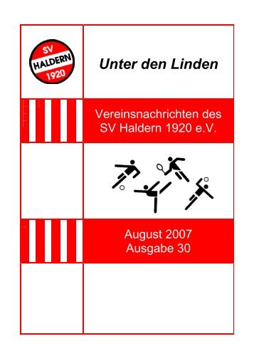 Unter den Linden - SV Haldern